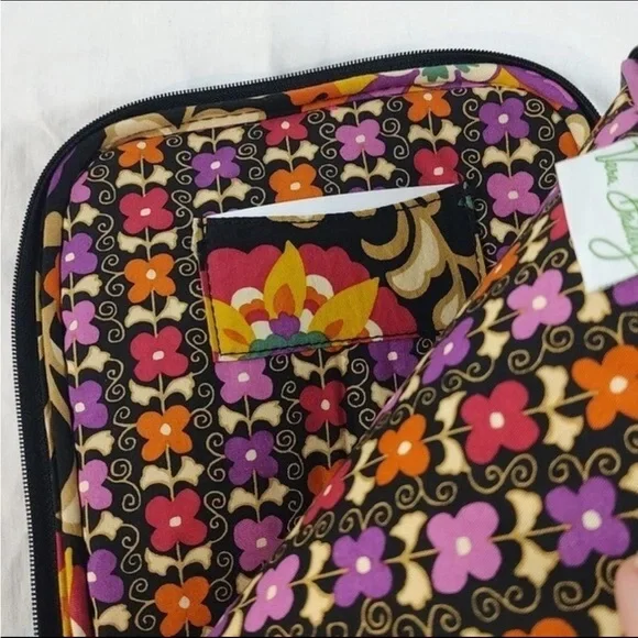 Vera Bradley Vibrant Floral Quilted Pouch - Picture 3 of 6
